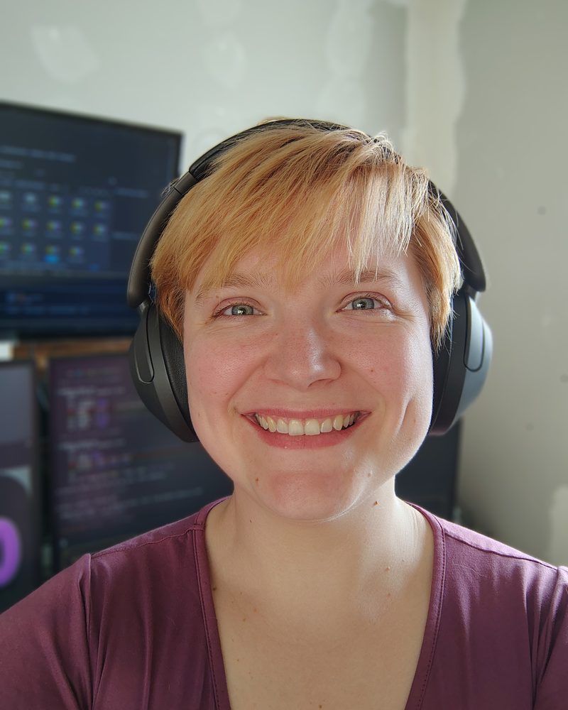 Emily Gregersen, alpha tester for Rhythmos
